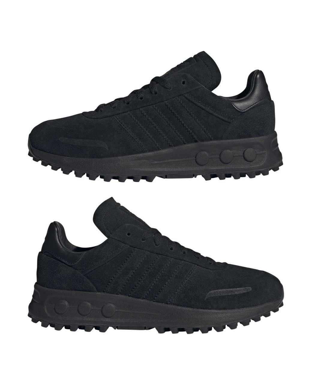 Adidas Originals Blue La Xlg Suede Low-Top Trainers for men