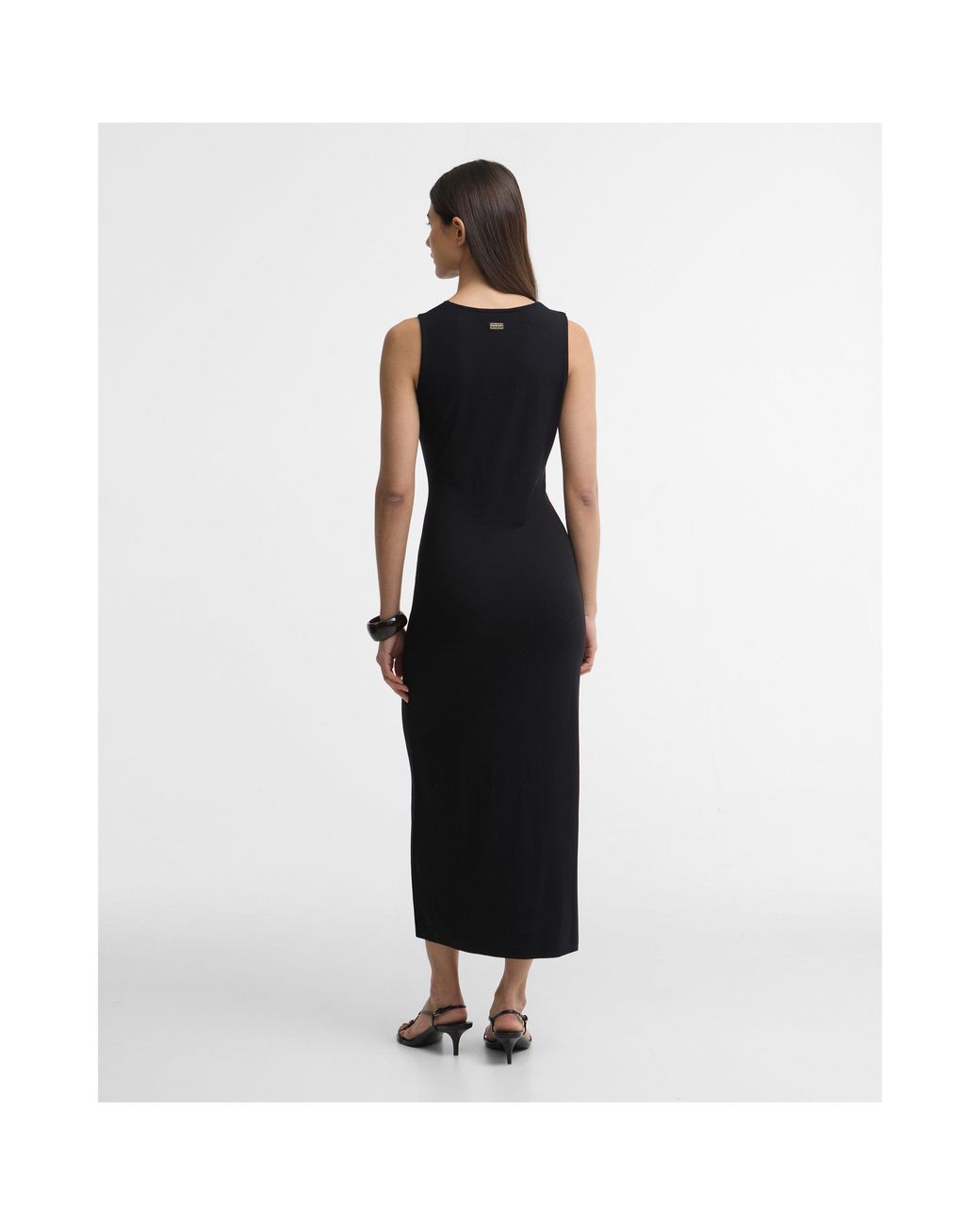 Barbour Black Long Maxi Dress