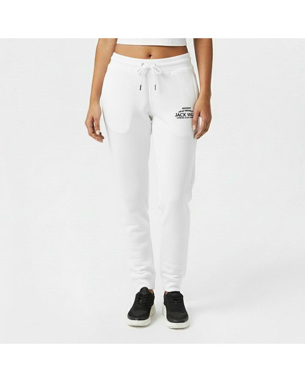 Jack Wills White Hunston Joggers