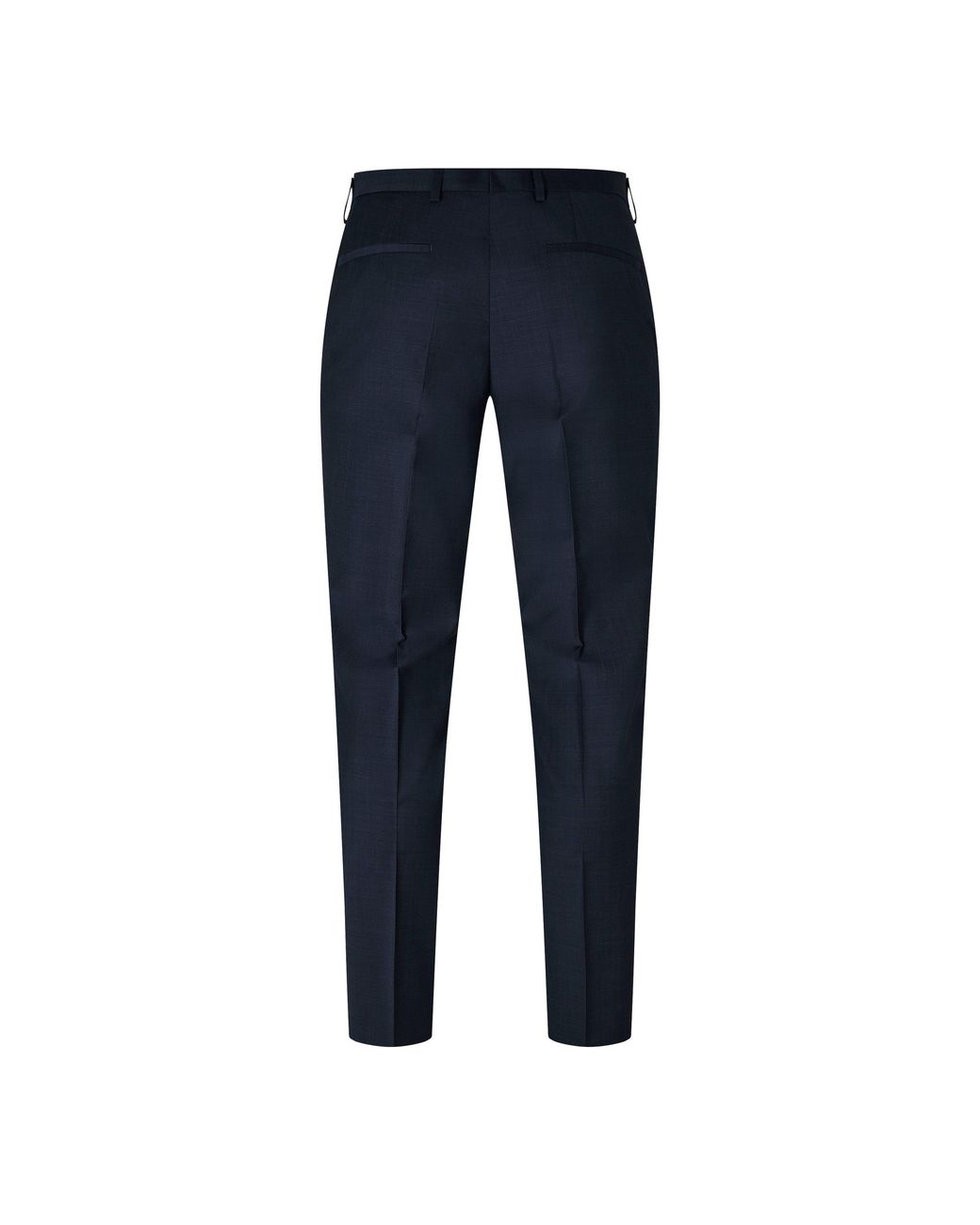 HUGO Blue Simmons202 Wool Trousers for men