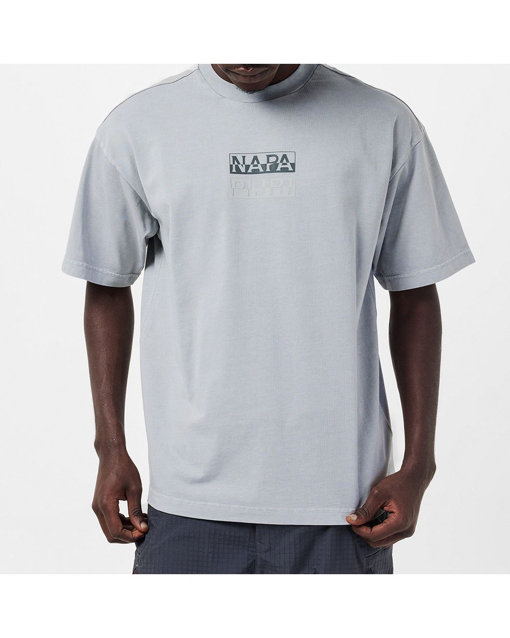 Napapijri Blue Cortona Summer T-Shirt for men