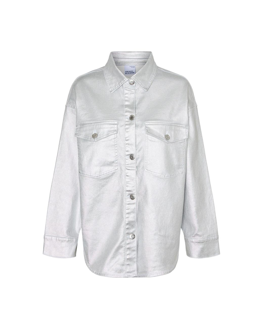 Vero Moda Blue Riva Oversized Overshirt