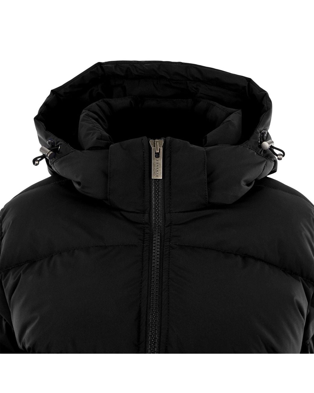 Pyrenex Black Spoutnic Water Resistant Duck Down Detachable Hood Short Puffer Jacket for men