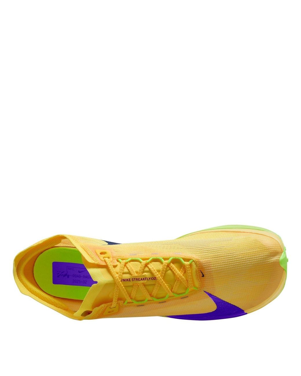 Nike Yellow Streakfly 2 Road Running Shoes for men