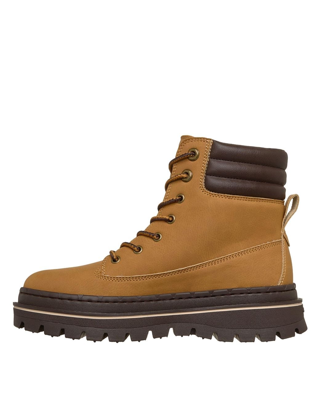 Skechers Brown Jammers Flat Ankle Boots