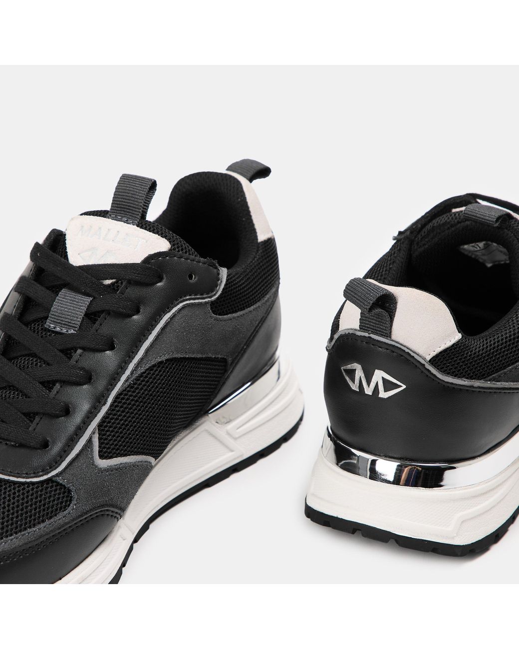 Mallet Blue Bethnal Low-Top Trainers for men