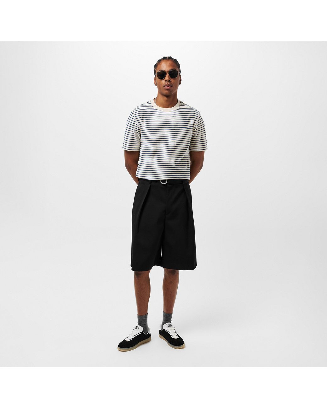Amiri Black Suede Pacific Sneakers for men