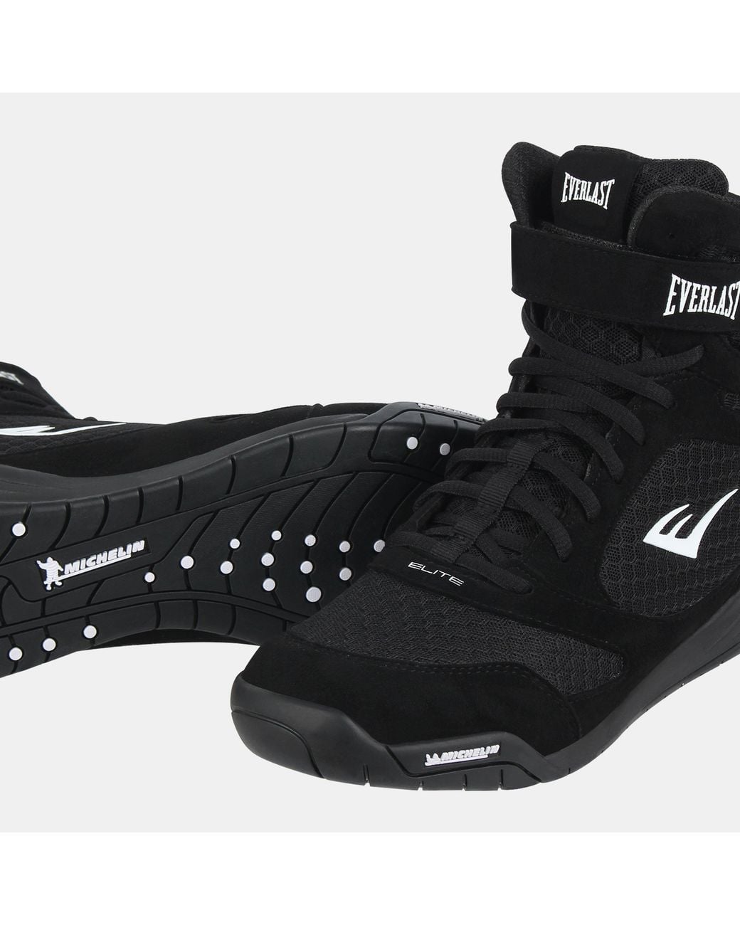 Everlast Black Pro Elite Boxing Boots for men