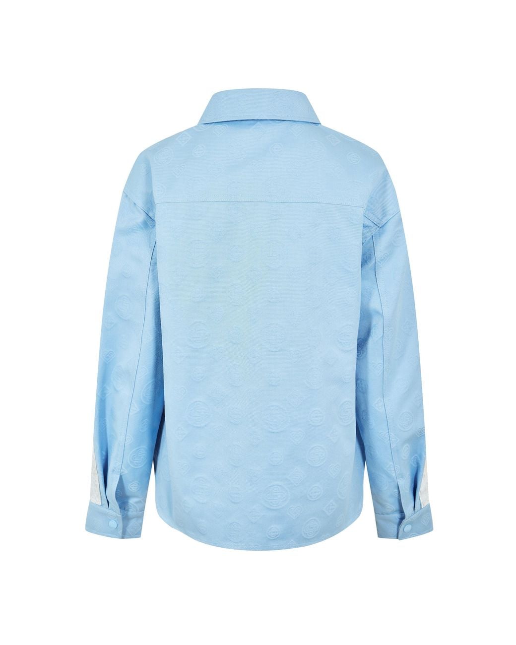 Casablanca Blue Monogram Shirt