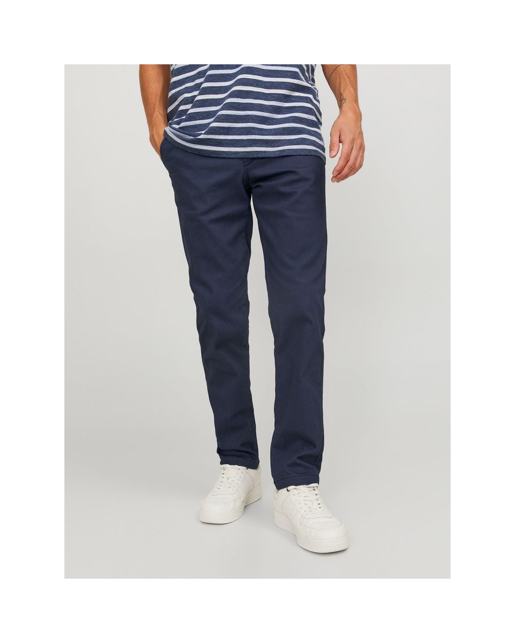 Jack & Jones Blue 2 Pack Marco Chino Trouser for men