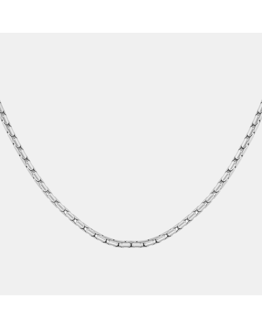 Boss Metallic Evan Chain Stainless Steel Necklace for men