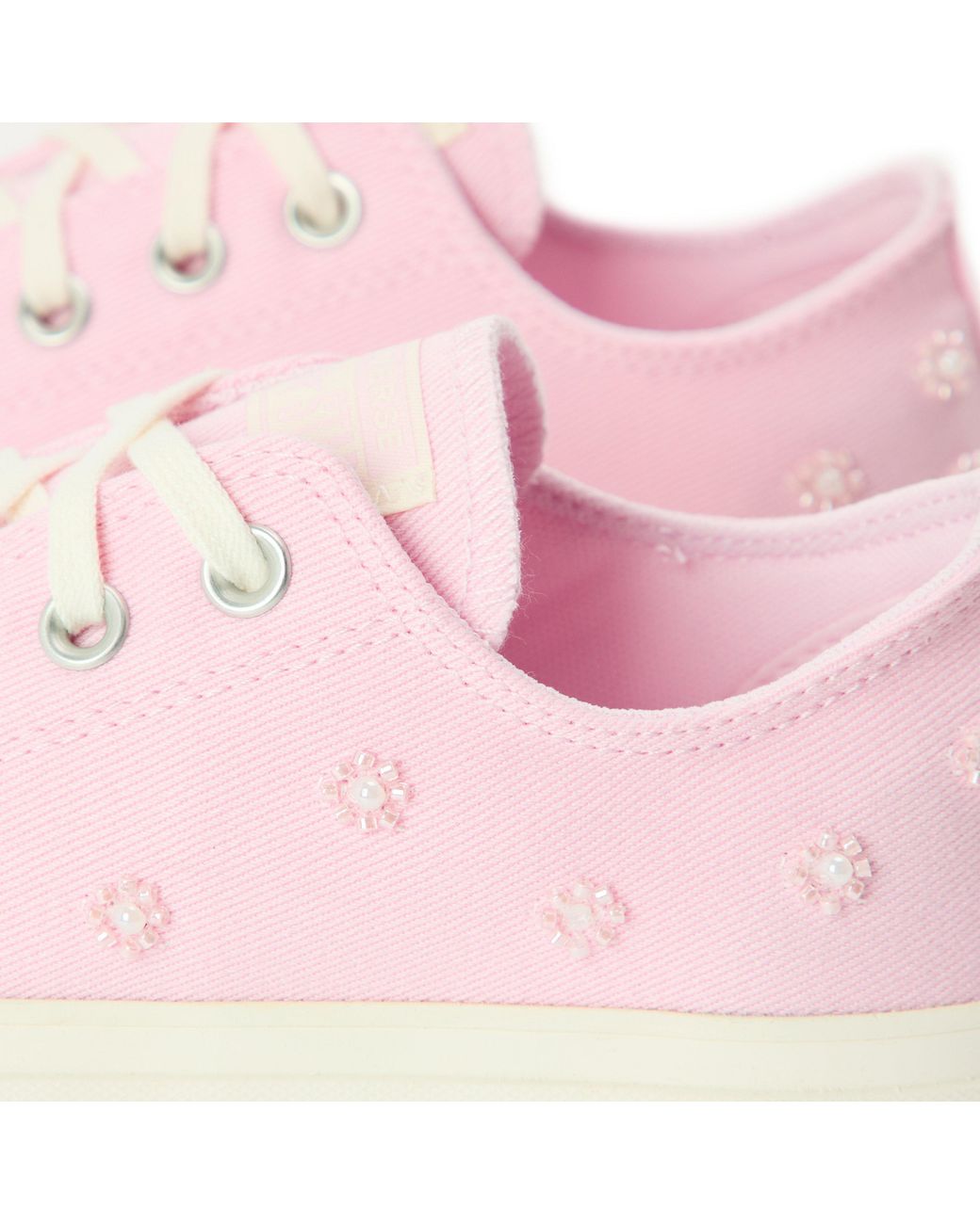 Converse Pink Chuck Taylor All Star Platform Canvas Low Top Shoes