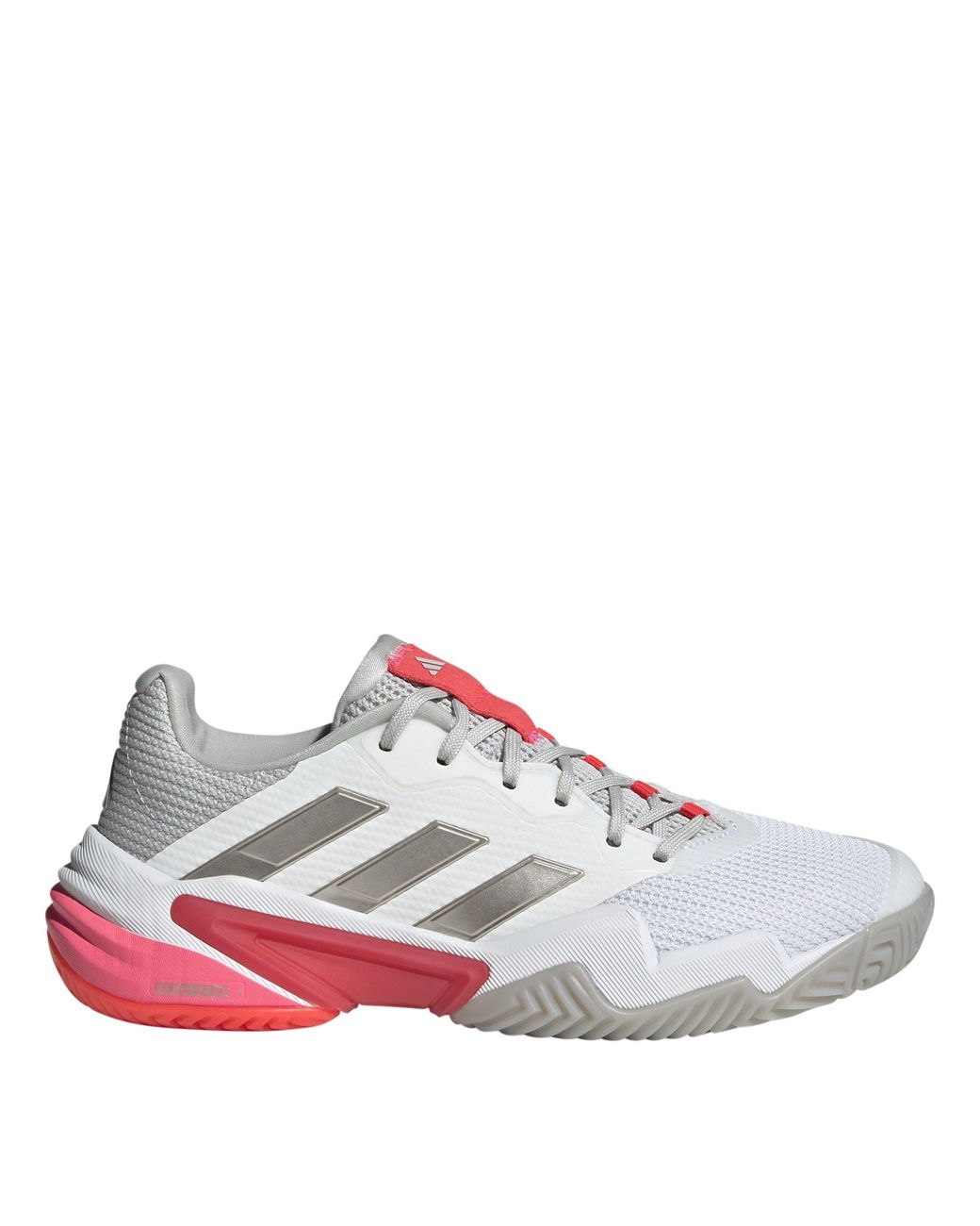 Adidas Gray Barricade 13 Tennis Shoes