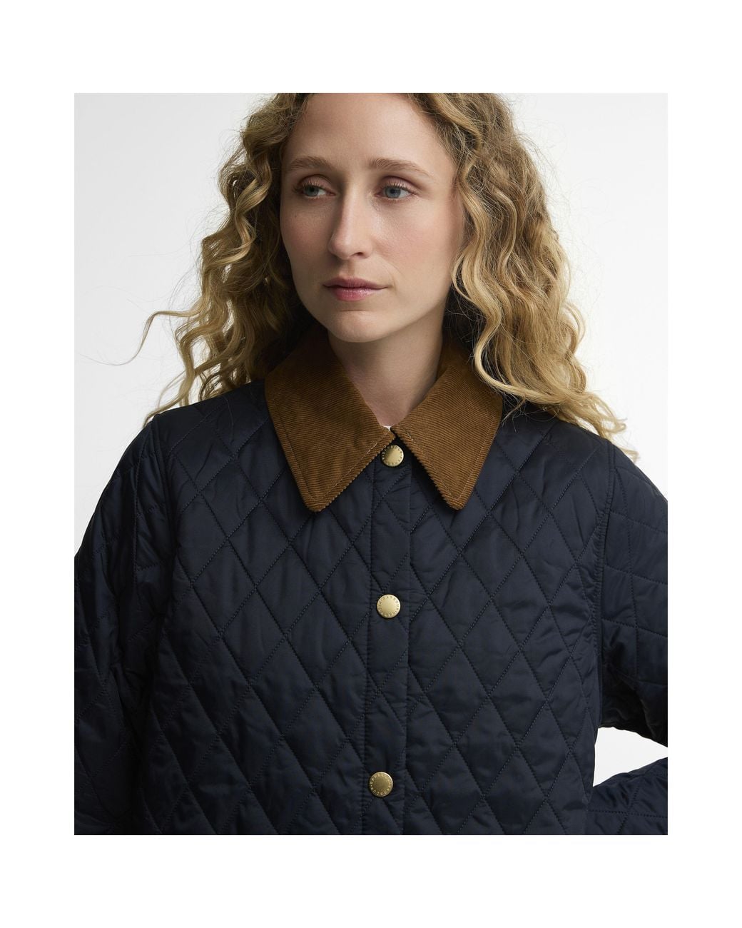 Barbour Blue Heritage Liddesdale Icons Quilted Jacket