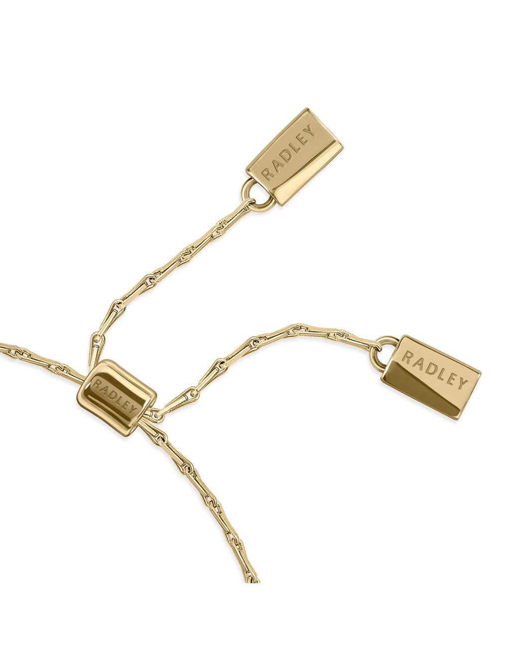 Radley Metallic 18Ct Plated Flower Bracelet