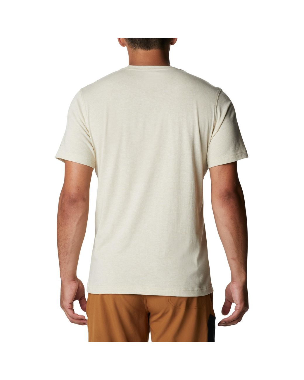 Columbia White Short Sleeve Performance T-Shirt for men