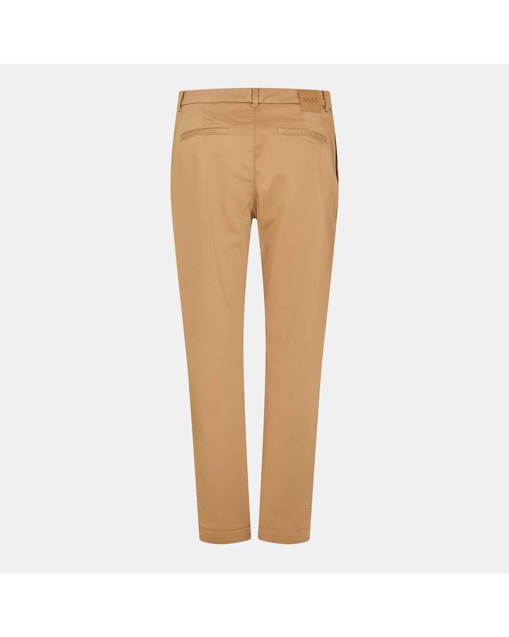 Boss Natural Tashani Slim Fit Trousers