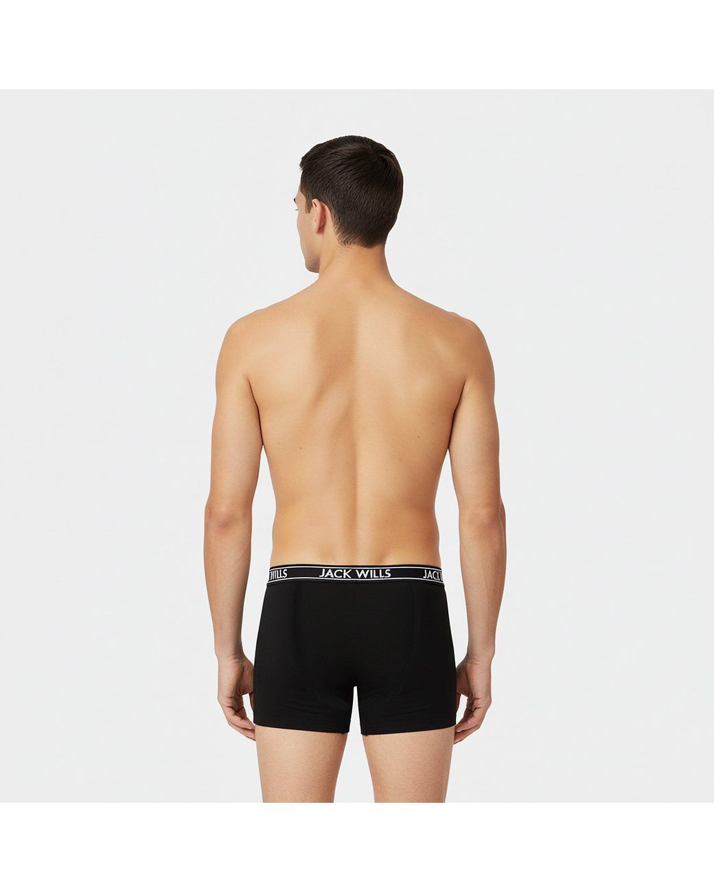 Jack Wills Black Jw Daundley Boxers 3 Pack for men