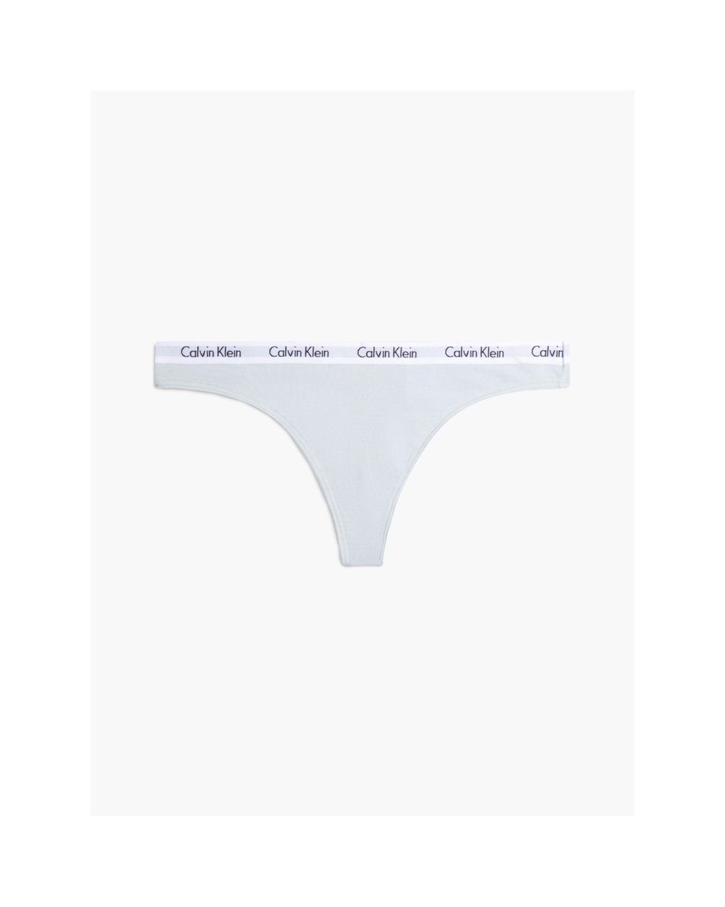 Calvin Klein White Carousel Thong