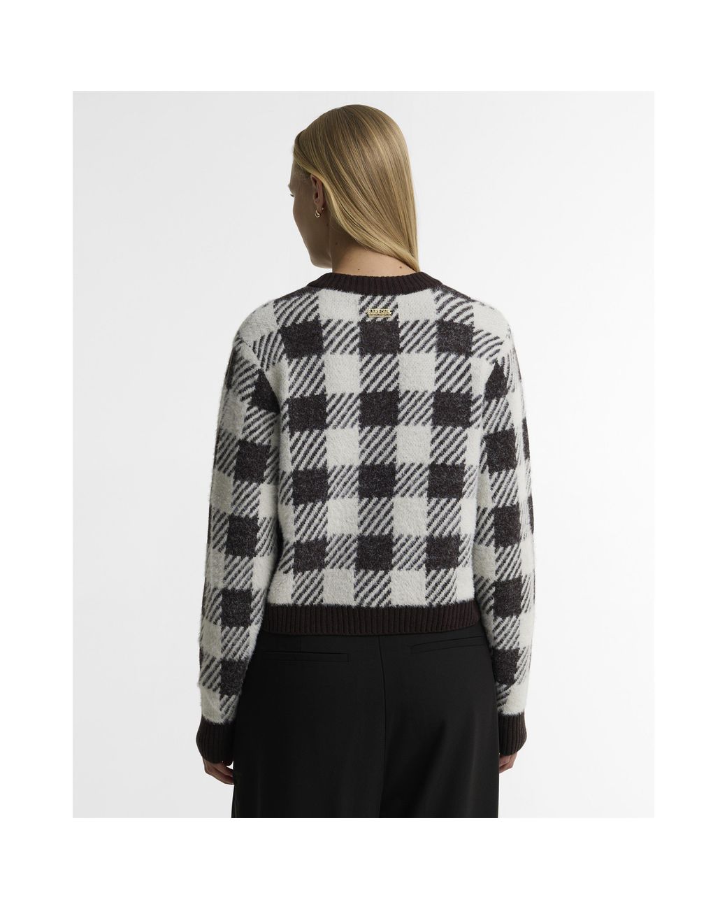 Barbour Gray Halina Knit Wool Slim-Fit Cardigan