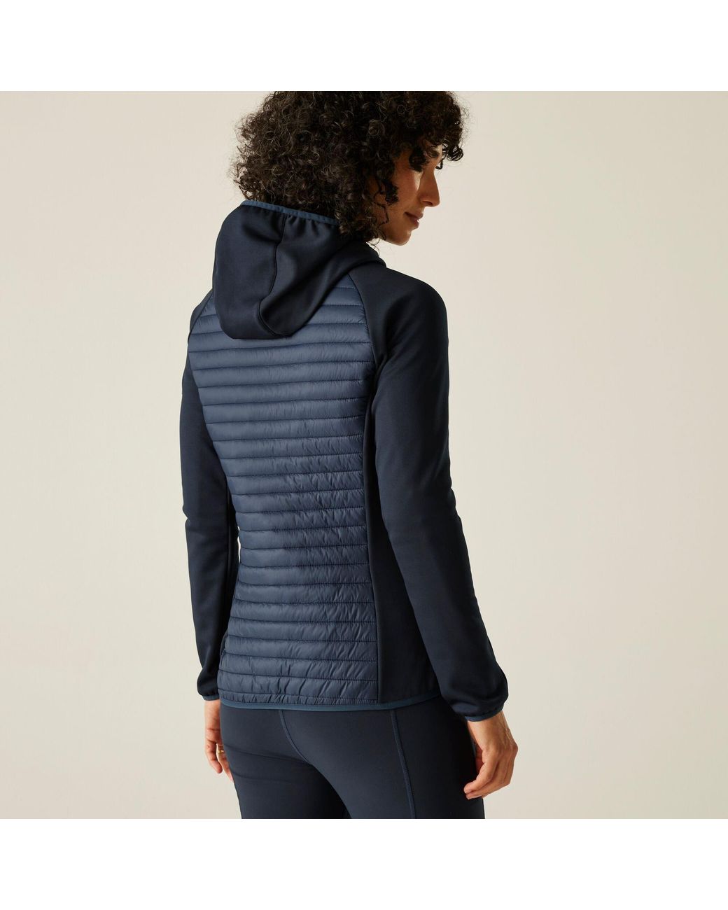 Regatta Blue Andreson Hybrid Water-Repellent Jacket