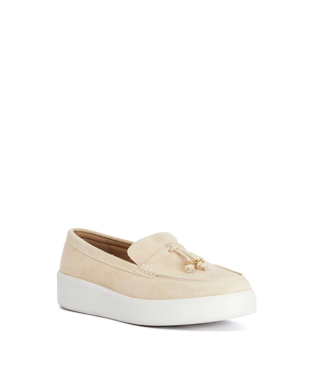 Dune Natural Gasket Loafers