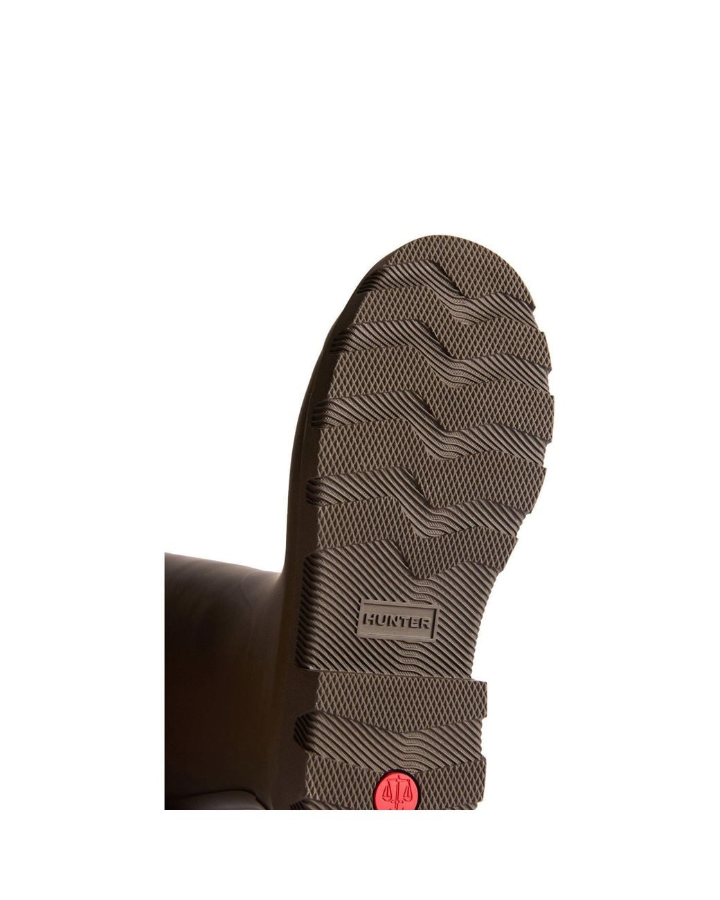 Hunter Brown Downpour Tall Wellingtons for men