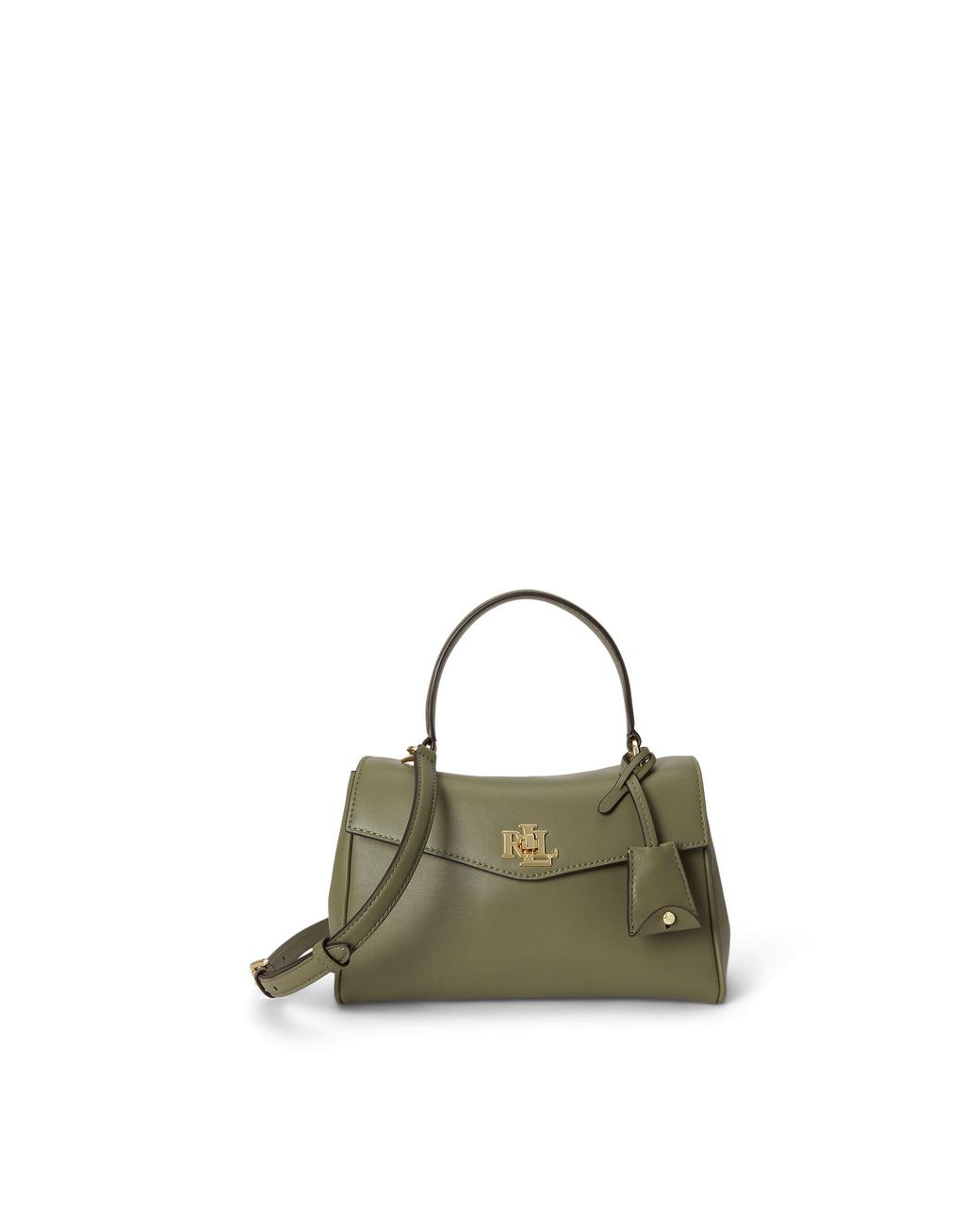 Ralph Lauren Green Top Handle Bag