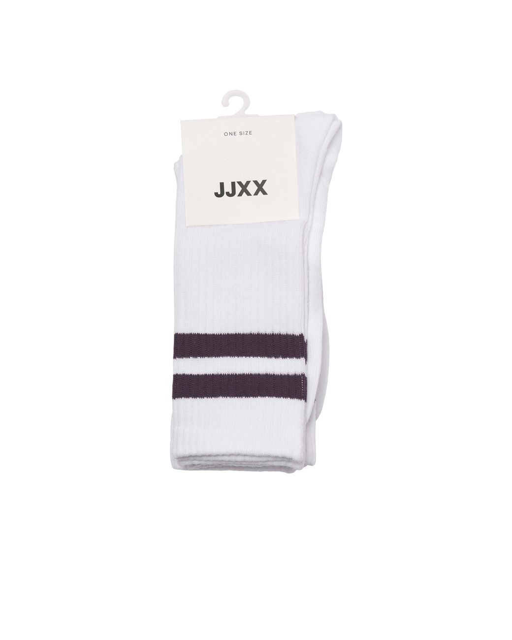 JJXX White Tennis 3 Pack Crew Socks