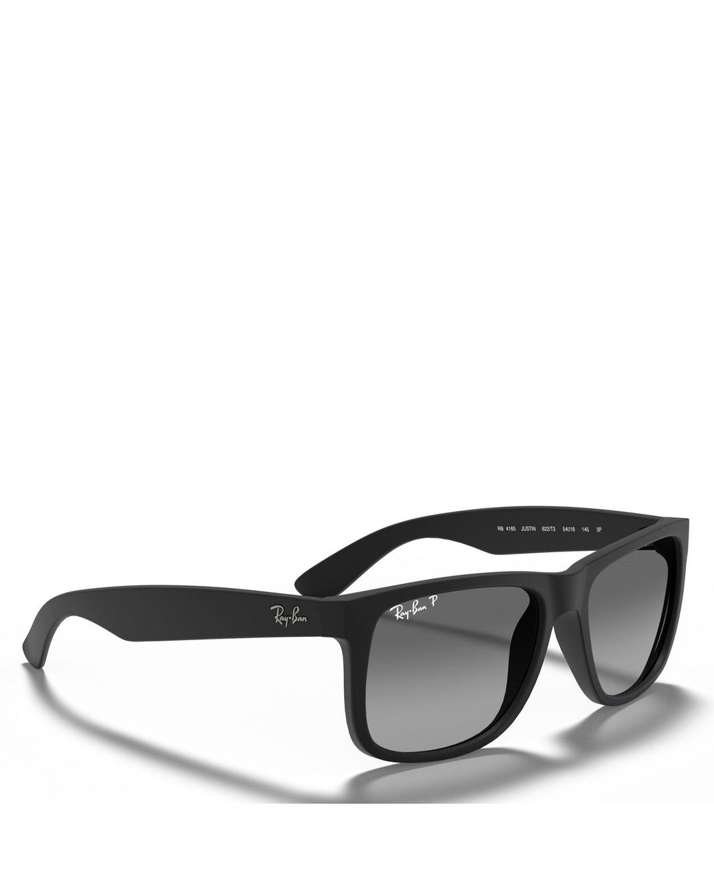 Ray-Ban Black Ray Ban Justin Square Sunglasses for men