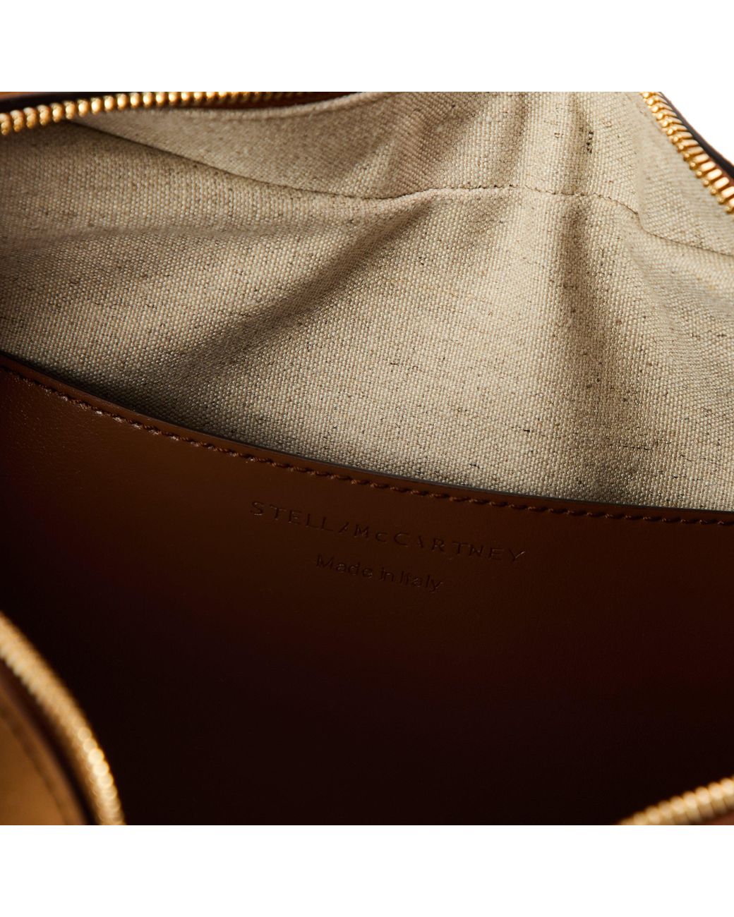 Stella McCartney Brown Top Handle Bag