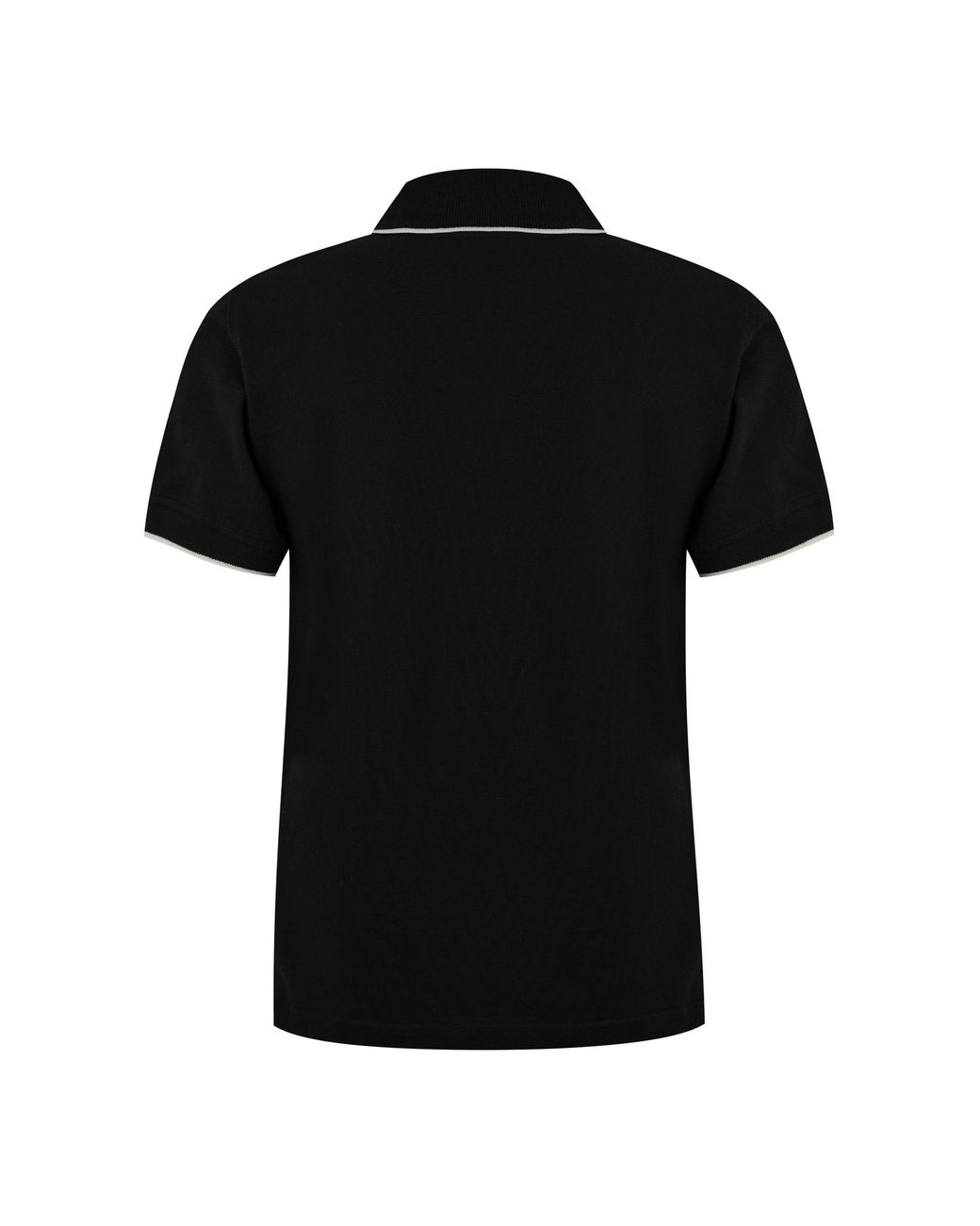 Belstaff Black Tipped Polo Shirt for men