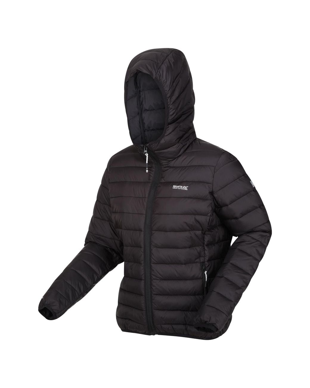 Regatta Black Marizion Quilted Lightweight Insulated Puffer Jacket