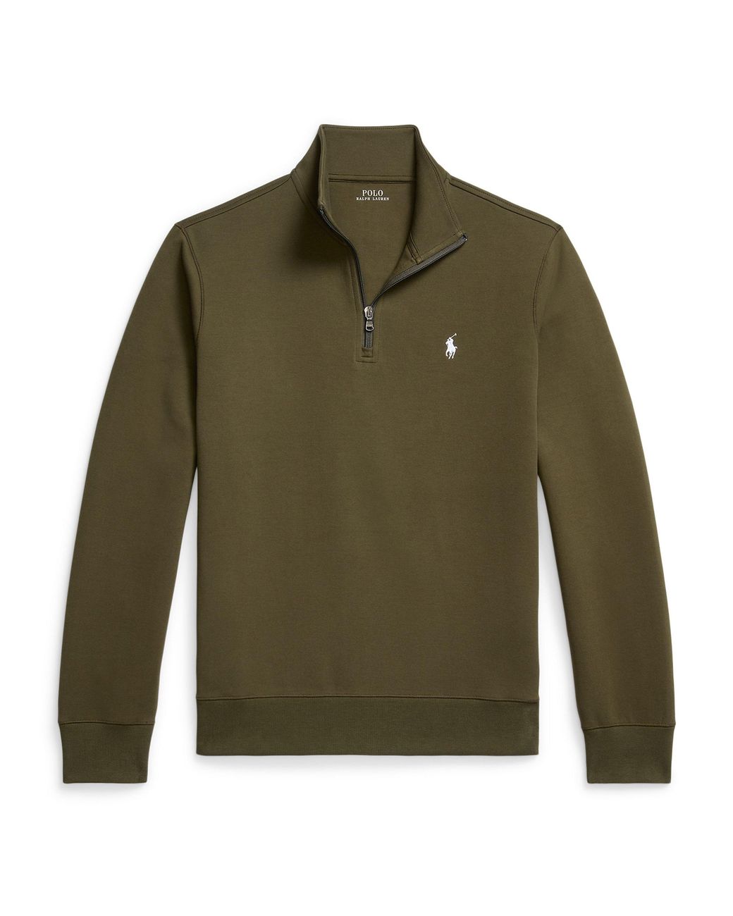 Polo Ralph Lauren Green Tech 1/4 Zip Fleece for men