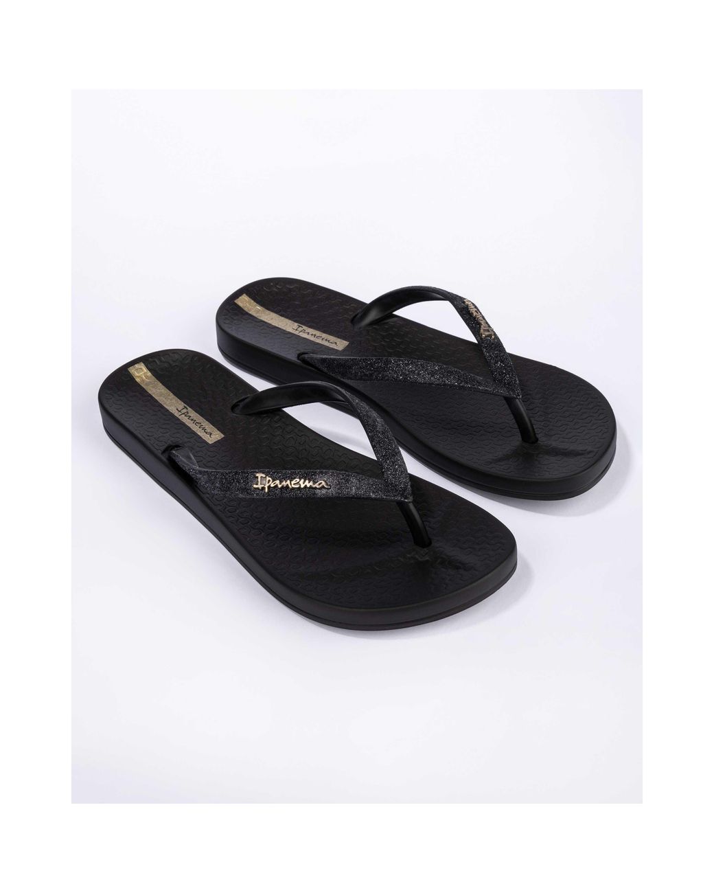 Ipanema Black Anat Lolita Flip Flops