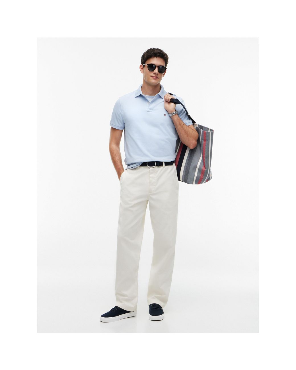 Tommy Hilfiger Blue Core 1985 Polo Shirt for men