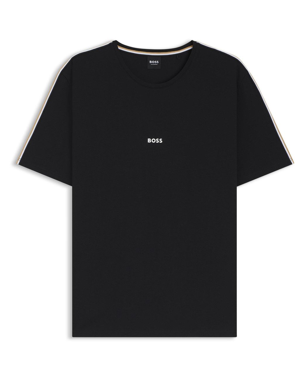 Boss Black Logo Crew Neck Short Sleeve T-Shirt for men