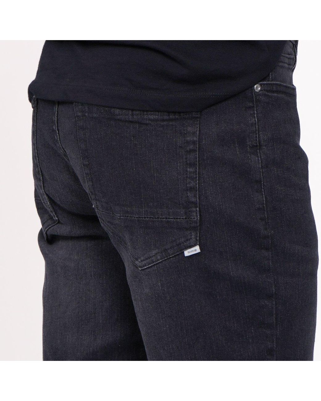 Firetrap Black Slim Jeans for men