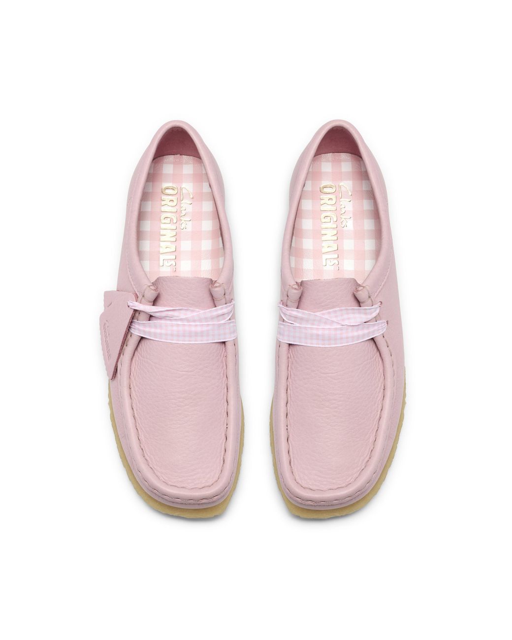 Clarks Pink Moc Toe Formal Shoes