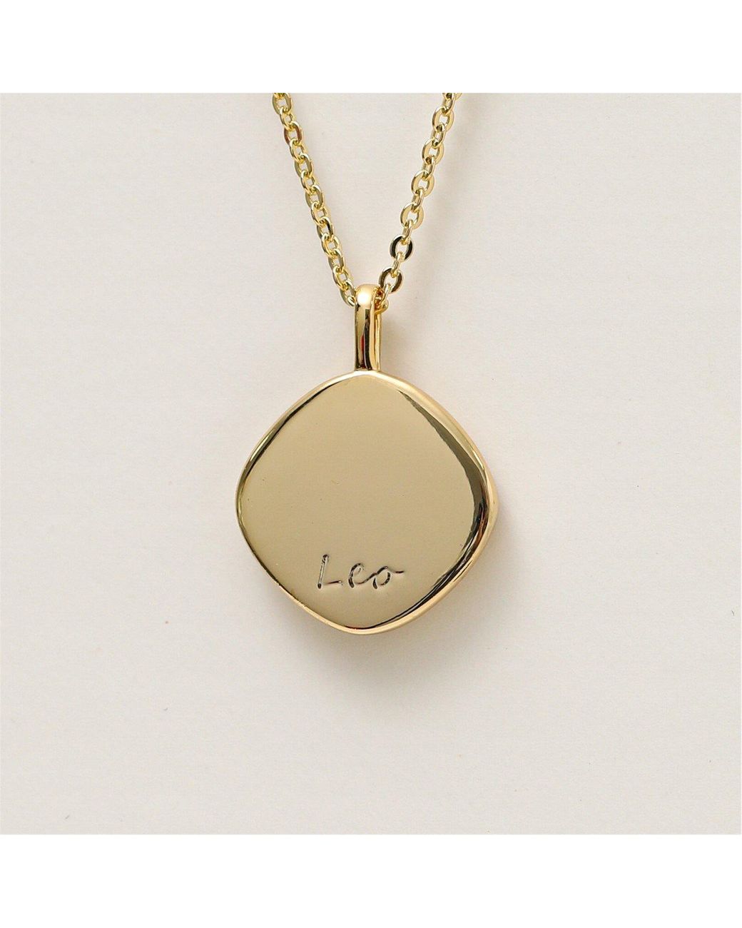 Jon Richard Red Plated Molten Horoscope Pendant