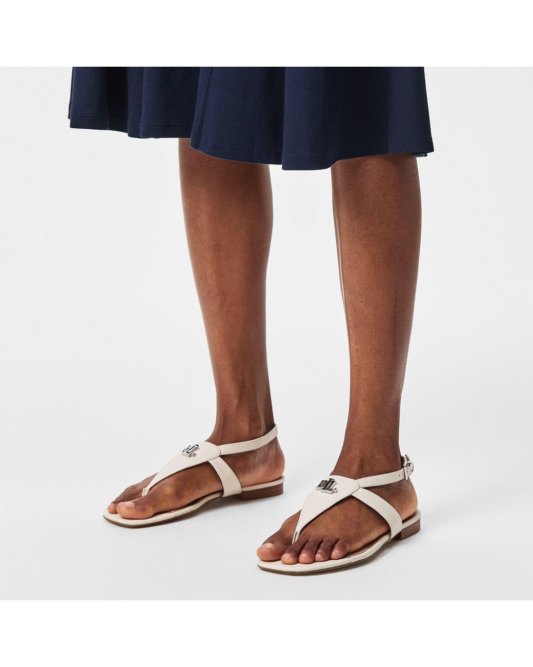 Ralph Lauren Natural Everley Sandals