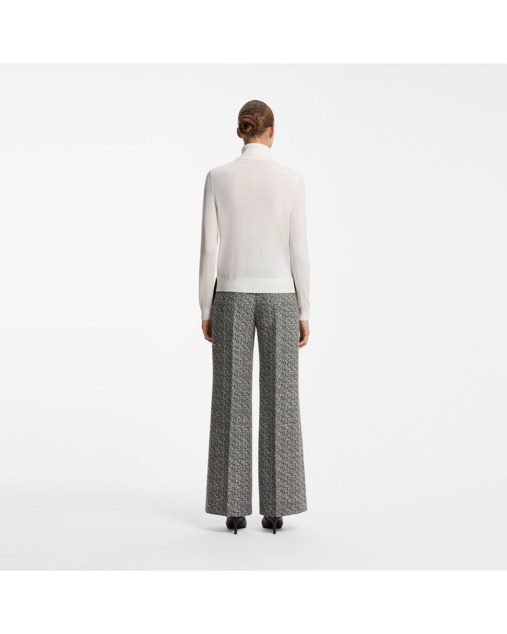 HUGO White Sedennina Knit Ld64