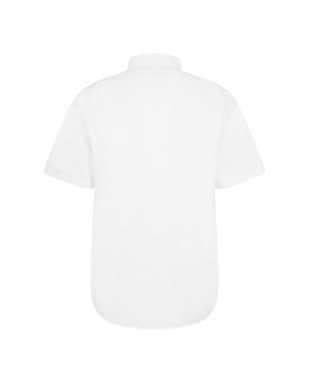 Belstaff White Short Sleeve Plain Shirt for men