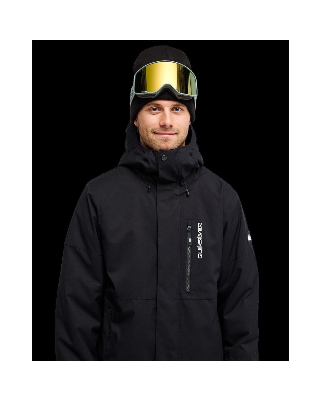 Quiksilver Black Titan Ski Jacket for men
