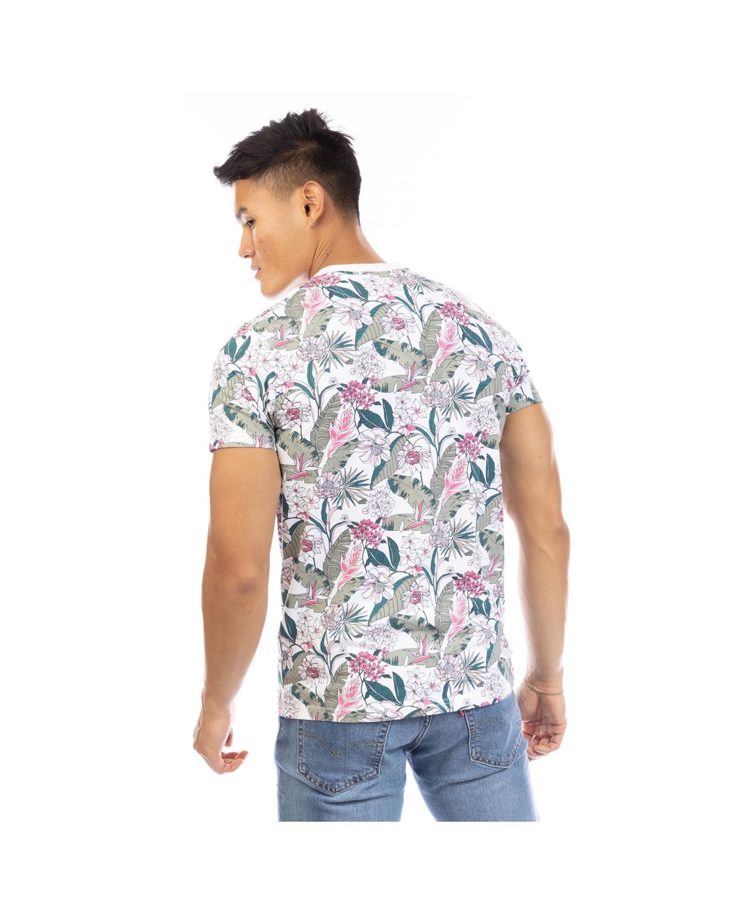 Peter Werth White Leckonby T-Shirt for men