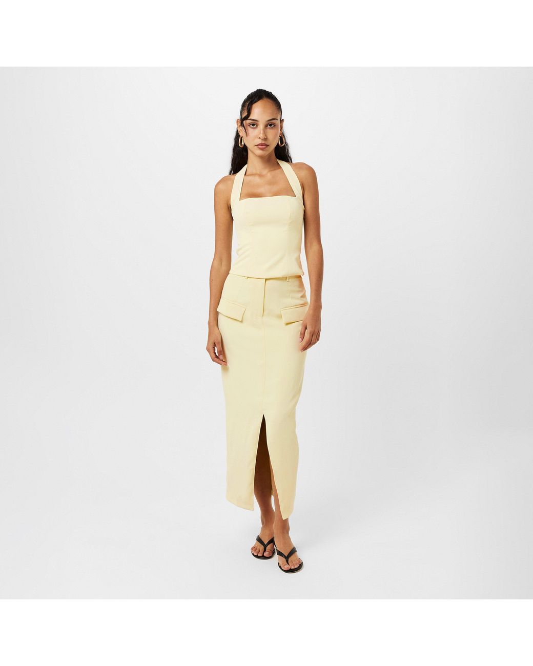 Odd Muse Natural The Ultimate Muse Midi Skirt
