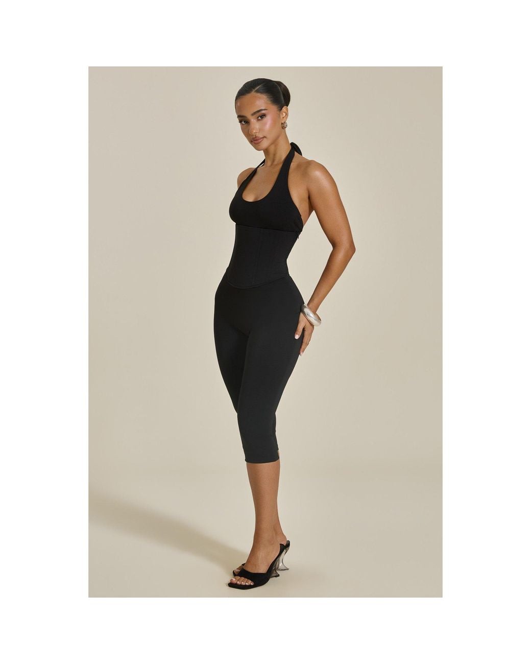 Mars the Label Natural Mtl Sandra Capri Jum Ld71