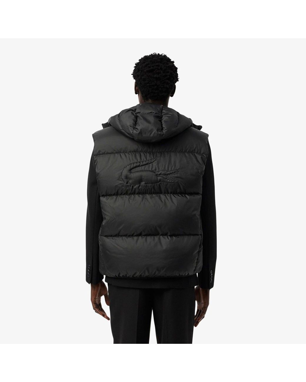 Lacoste Black Gilets for men