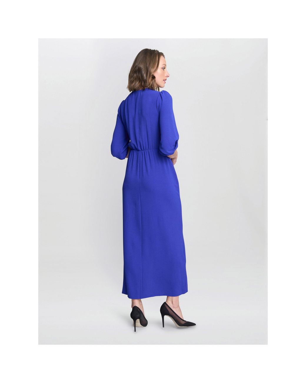 Gina Bacconi Blue Dionne Maxi Ball Gown