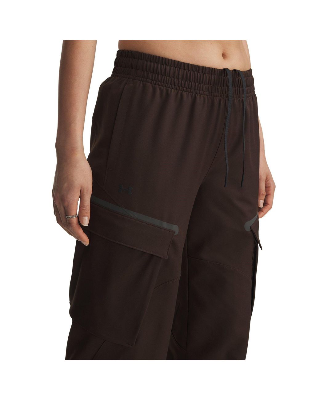 Under Armour Brown Unstoppable Closed Hem Jersey Joggers
